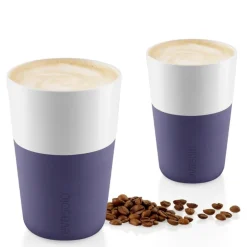 Caffé Latte krus 36 cl 2 stk violet