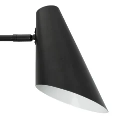 Cale vegglampe med vinkel 46 cm svart