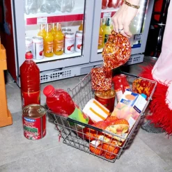 Calore lyslykt 15x15 cm rød/oransje