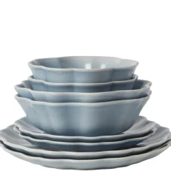 Camelia skål 55 cl blå