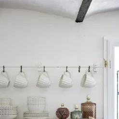 Camille krus 30 cl råhvit