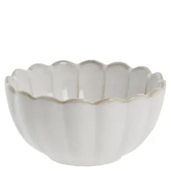 Camille skål 4,3x8,5 cm råhvit