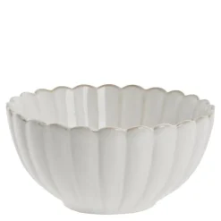 Camille skål 7,5x15 cm råhvit