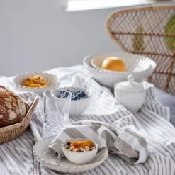 Camille skål 6,7x12,5 cm råhvit