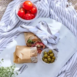 Camille skål 6,7x12,5 cm råhvit