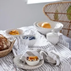 Camille sukkerskål 12x10 cm råhvit