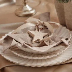 Camille tallerken 20,5 cm råhvit