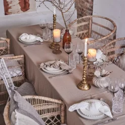 Camille tallerken 20,5 cm råhvit