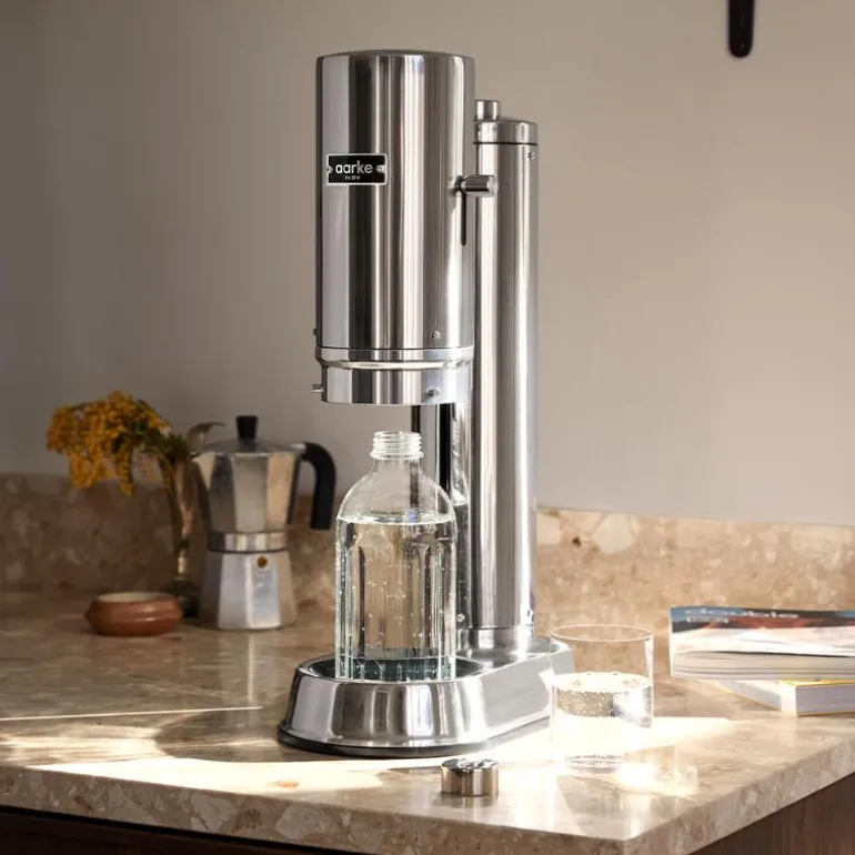 Carbonator Pro kullsyremaskin polert stål