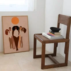 Carelle N'guessan poster 50x70 cm w.o.m.e.n