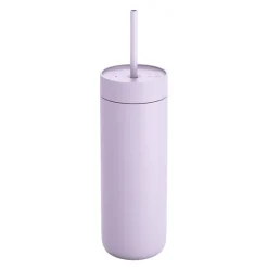 Carter Cold tumbler med sugerør 590 ml peri twinkle