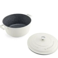 Cast Aluminium gryte 5L 29 cm krem