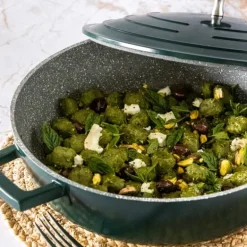 Cast Aluminium lav gryte 4L 29 cm hunter green