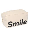 Cavita toalettmappe smile 21x10 cm beige