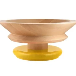 Centre bolle 30cm natur/gul