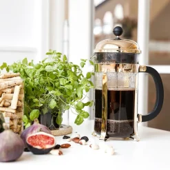 Chambord presskanne 12 kopper 1,5L gull