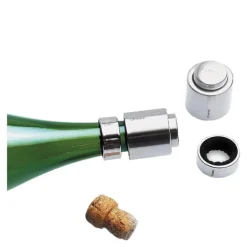 Champagne stopper & dryppering stål