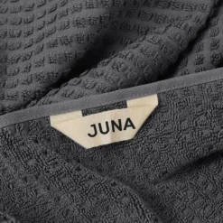 Check håndkle 50x100 cm mørk blå