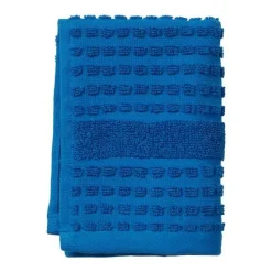 Check vaskeklut 30x30 cm blå