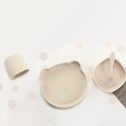 Chic kids barneservise 4 deler krem