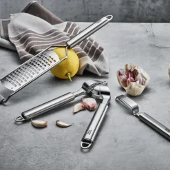 Chief hvitløkspresse 21 cm børstet