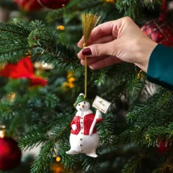 Christmas Classic juletrepynt snømann 10 cm