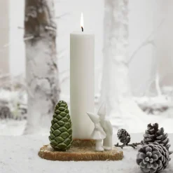 Christmas Tales Christmas kiss H12 cm hvit