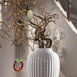 Christmas Tales gyngende jente 8 cm hvit