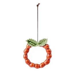 Christmas Tales krans 7 cm rød