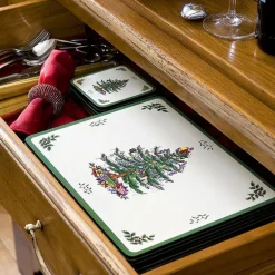 Christmas Tree bordbrikke 30x40 cm 4 stk