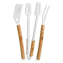 Churrasco bbq-sett 3 deler brun