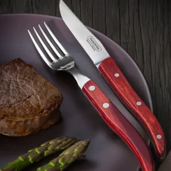 Churrasco bestikksett 4 deler natur