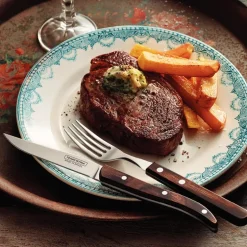 Churrasco gaffel 22 cm brun