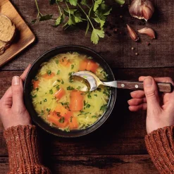 Churrasco spiseskje 6 stk mørkebrun