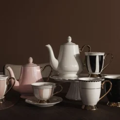 Cielo tekanne 1L rosa/gull