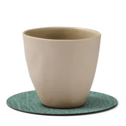 Circle Hippo glassbrikke 10 cm pastell grønn