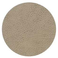 Circle Hippo glassbrikke 10 cm varmgrå