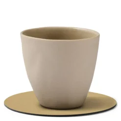 Circle Nupo glassbrikke 10 cm khaki