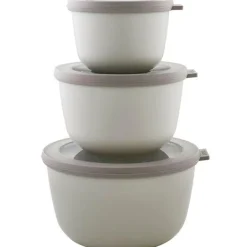 Cirqula skålsett 3 stk høy hvit