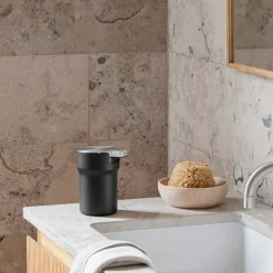 Citadel såpedispenser 10x12 cm svart