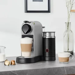 Citiz & Milk kaffemaskin 1L sølv