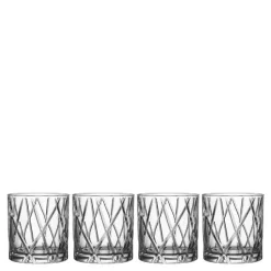 City Dof glass 34 cl 4 stk