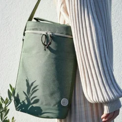 City kjøleveske høy 24x10x35 cm grønn