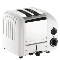 Classic brødrister 2 skiver hvit