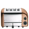Classic brødrister 4 skiver kobber
