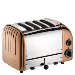 Classic brødrister 4 skiver kobber