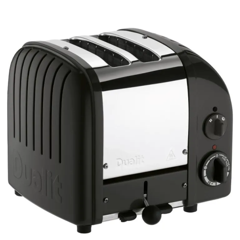 Classic brødrister 2 skriver matt svart