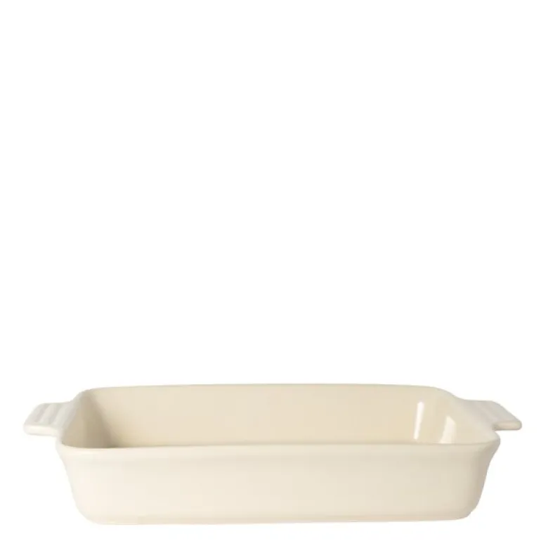 Classic ildfast form 37,5x24 cm hvit