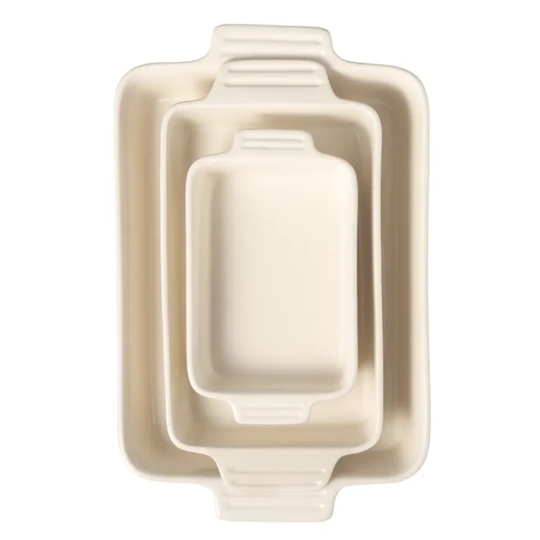 Classic ildfast form 37,5x24 cm hvit