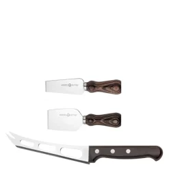 Classic ostesett 3 deler natur/blank